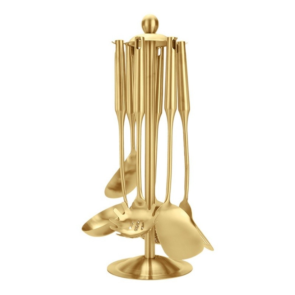 Stainless Steel Kitchen Utensi - Kitchen Gadgets Gold review and price