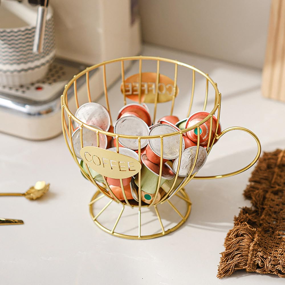Metal Coffee Capsule Holder La - Kitchen Gadgets Organizer review and price